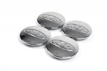 Ford Velg-naafdoppen 68,5/50 mm chroom (set van 4) foto 2
