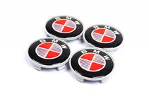 BMW Naafdoppen RED V2 68/64.5 mm (set van 4) foto 1