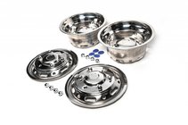 Volkswagen Crafter 2006–2016 RVS wieldoppen Exclusive V1 (2-delig, set van 4) foto 1