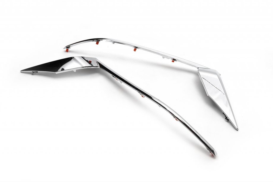 Toyota Land Cruiser Prado 150 2009–2023 Koplampwimpers (2 stuks, voor LED) Image