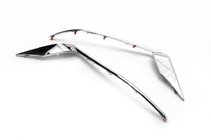 Toyota Land Cruiser Prado 150 2009–2023 Koplampwimpers (2 stuks, voor LED) foto 1