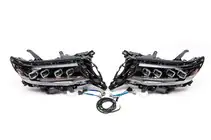 Toyota Land Cruiser Prado 150 2009–2023 Koplampen vóór Lexus-design 4-LED V1 (2017+, set van 2) foto 4