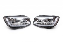 Volkswagen T6 2015–2024 Koplampen met LED-verlichting 2015-2019 (Silver, 2 stuks) foto 1