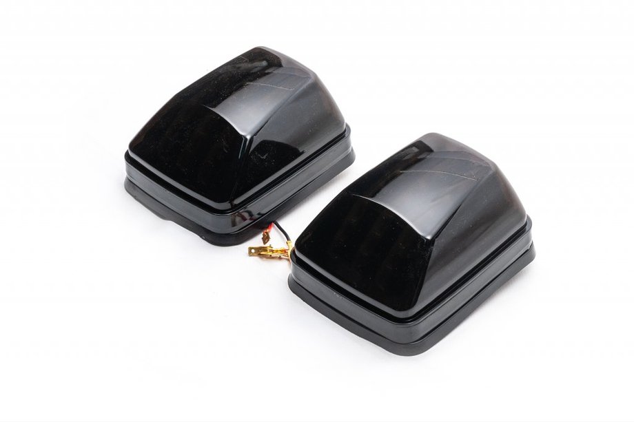 Mercedes G-klasse W463 1990–2018 Knipperlichten op de motorkap W464-Black V1 (2 stuks) Image