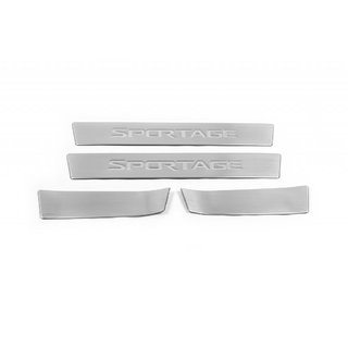 OmsaLine instaplijsten (set 4 st., RVS) Kia Sportage 2010–2015 foto 1