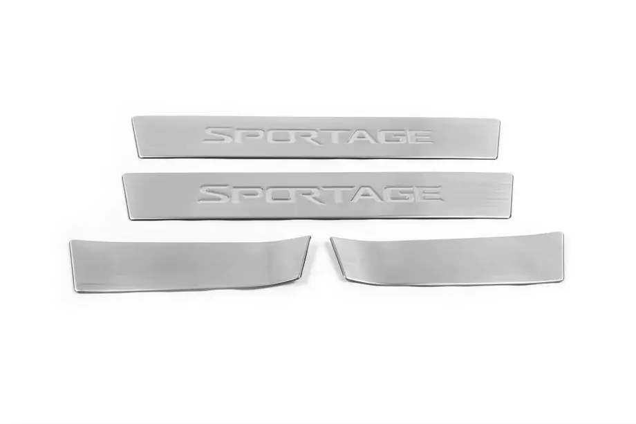 Kia Sportage 2010–2015 OmsaLine instaplijsten (set 4 st., RVS) Image