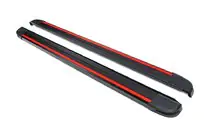 Subaru Outback 2014–2019 Side steps Maya Red (2 stuks, aluminium) foto 2