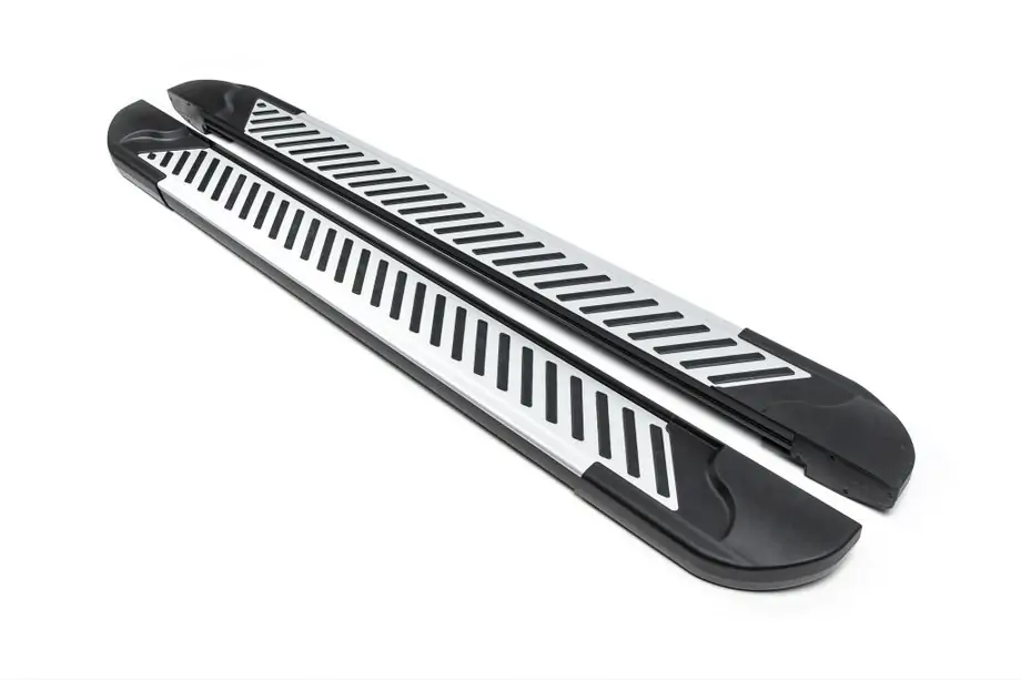 Volvo XC90 2015– Line side steps (set van 2, aluminium) Image