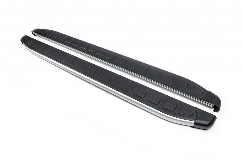 BMW X5 E70 2007–2013 Fullmond side steps (2 stuks, aluminium) Image