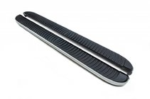 Lifan X60 2011– Side steps Tayga Grey (set van 2, aluminium) foto 2