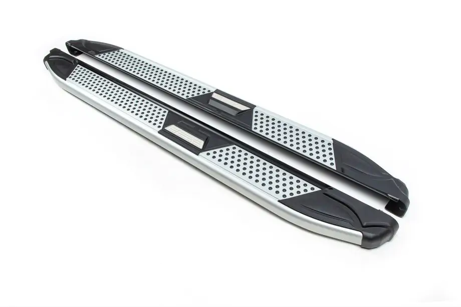 Volvo XC60 2009–2017 Mevsim Grey side steps (2 stuks, aluminium) Image