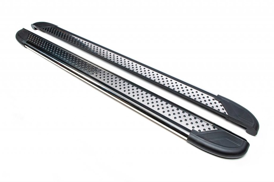 Renault Lodgy 2013–2022 Side steps Maydos V1 OLD (2 stuks, aluminium/RVS) Image