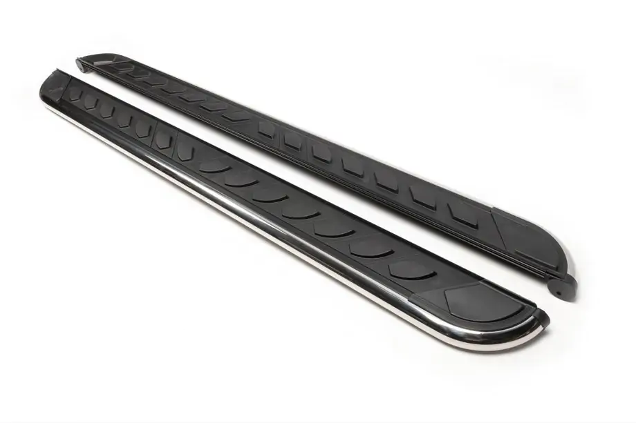 Volkswagen Tiguan 2007–2016 Maydos V1 zijtreden (set 2 stuks, aluminium + RVS) Image