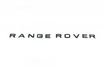 LandRover Range Rover Embleemtekst zwart hoogglans (type 2) foto 1