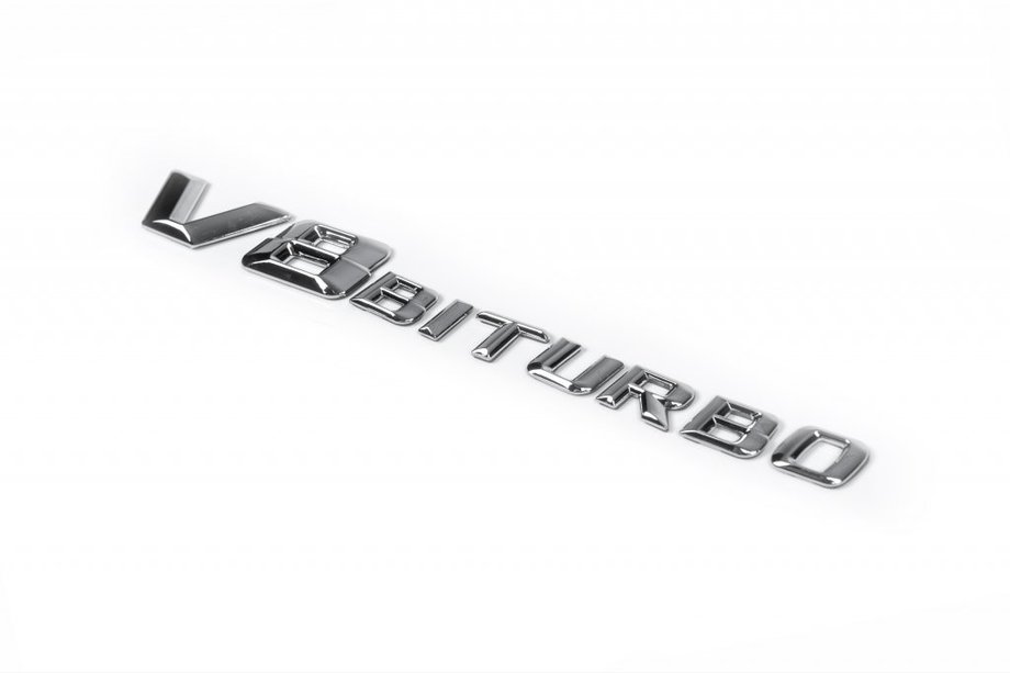 Mercedes X-klasse 2017–2020 V8 Biturbo embleem (chroom) Image