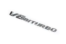 Mercedes GL-klasse X164 2006–2012 V8 Biturbo embleem (chroom) foto 1