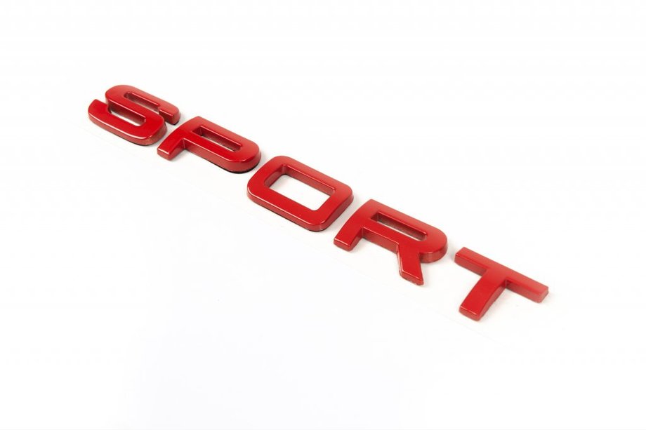 Range Rover Sport 2005–2013 Sport opschrift (rood) Image