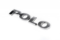 Volkswagen Polo 2010–2017 Embleem opschrift Polo 6R0 853 687A 739 foto 1