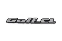 Volkswagen Golf 2 1983–1992 Embleem opschrift Golf CL 195 mm (Turkije) foto 1