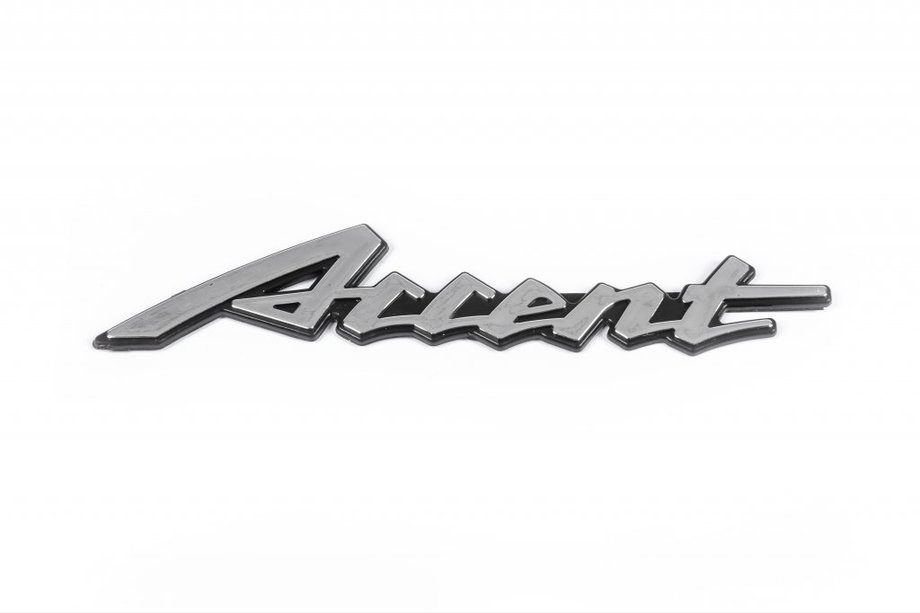 Hyundai Accent 2000–2006 Accent opschrift 16 cm (Turkije) Image
