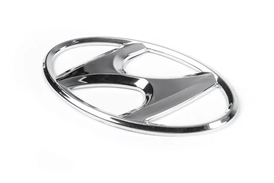 Hyundai Santa Fe 1 2000–2006 Embleem (zelfklevend, 125 mm (65 mm)) Image