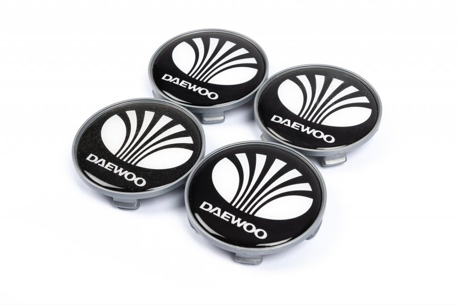 Daewoo naafkappen voor lichtmetalen velgen 68/64,5 mm (set van 4) Image
