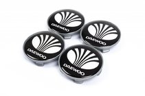 Daewoo naafkappen voor lichtmetalen velgen 68/64,5 mm (set van 4) foto 1