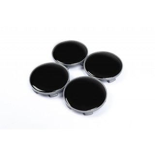 Naafkapjes voor velgen 68/64 mm V1 zwart (set van 4) foto 1