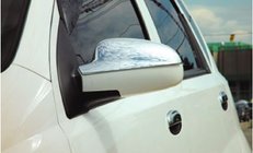 Chevrolet Aveo T200 2002–2008 Spiegelkappen bovenkant (2 stuks, kunststof) foto 1