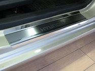 Hyundai I-10 2008–2013 Nathanika premium instaplijsten (4 stuks, RVS) foto 1