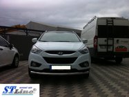 Hyundai IX-35 2010–2015 RVS voorste beschermbeugel ST008 foto 2