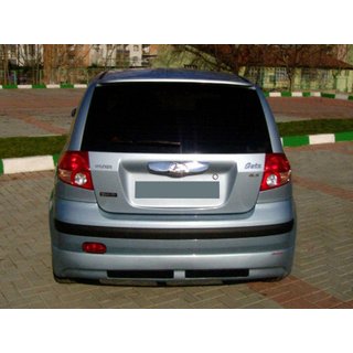 Achterste onderste diffuserlijst (spuitklaar) Hyundai Getz 2002–