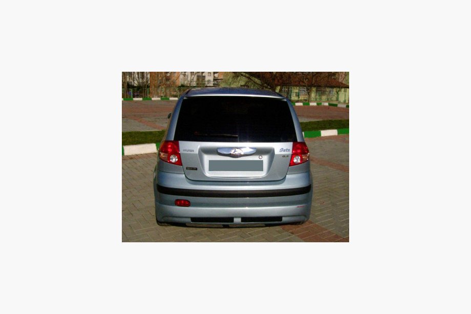 Hyundai Getz 2002– Achterste onderste diffuserlijst (spuitklaar) Image