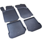 Volkswagen Jetta 2011–2018 Rubberen vloermatten met opstaande rand (4 stuks, Polytep) foto 1