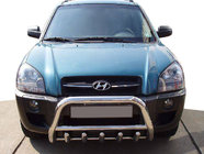 Hyundai Tucson JM 2004– RVS bullbar WT003 60 mm foto 1