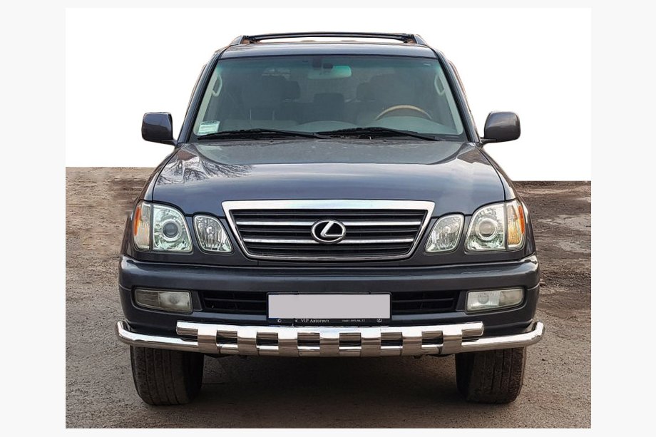 Lexus LX470 1998–2007 RVS voorbumperbescherming ST015 Image
