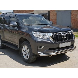 Voorbeschermbeugel ST014 (RVS) Toyota Land Cruiser Prado 150 2009–2023 foto 1