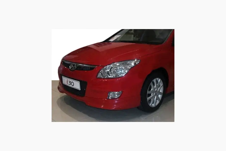 Hyundai I-30 2007–2011 Voorbumper onderlip (spuitklaar) Image