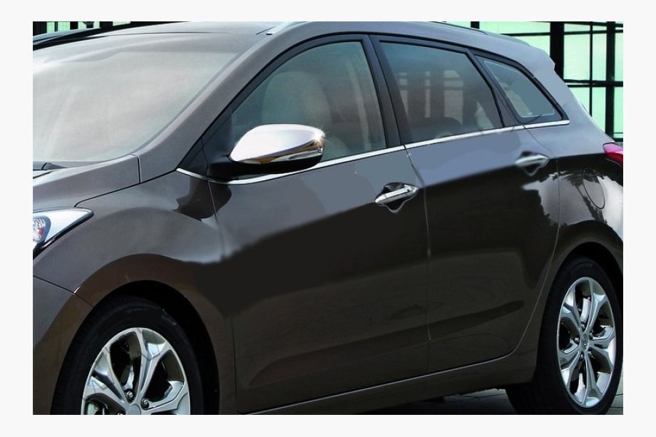 Hyundai Elantra (MD/UD) 2011–2015 Spiegelkappen met uitsparing voor knipperlicht (2 stuks, RVS) Image