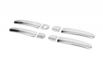 Skoda Superb 2001–2009 Platte deurgreepcovers (4 stuks) foto 2
