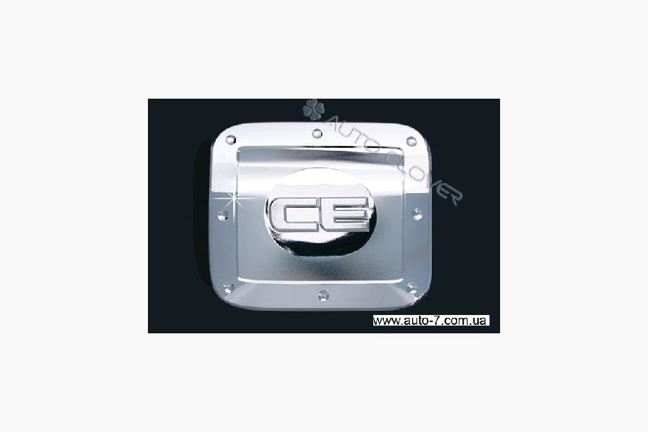 Chevrolet Aveo T250 2005–2011 Tankklep cover (chroom kunststof) Image