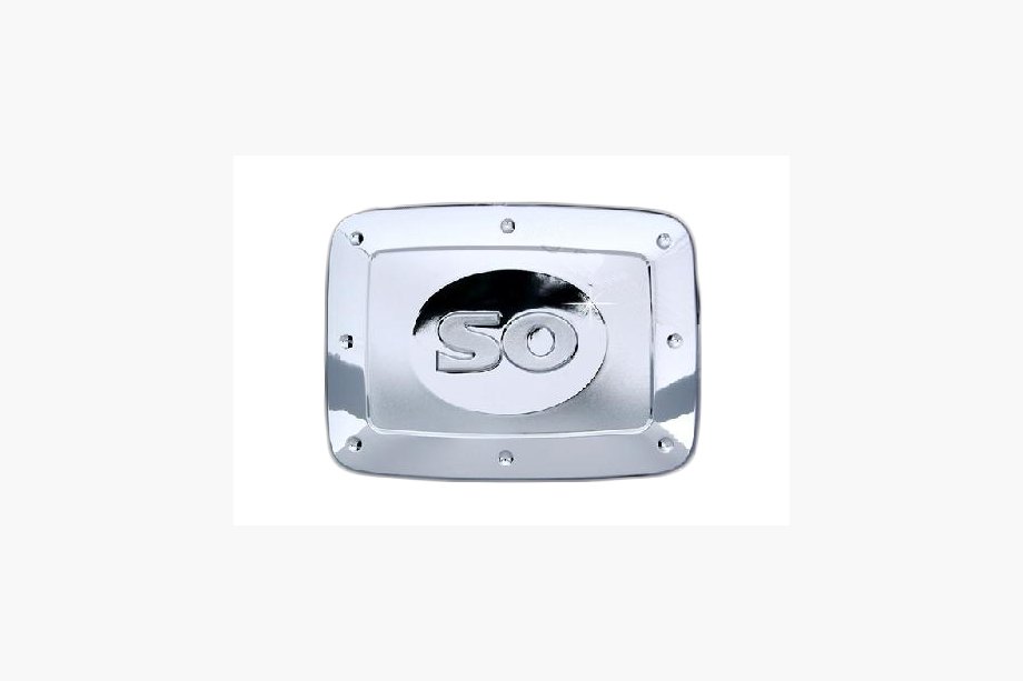 Hyundai Sonata NF 2004–2009 Tankklep cover (chroom kunststof) Image