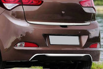 Hyundai I-20 2014–2020 RVS bumperrandbescherming achter 2014-2018 foto 1