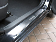 Kia Ceed 2007–2012 Nataniko RVS dorpellijsten (set van 4) Premium - 3M tape, 0,8 mm foto 1