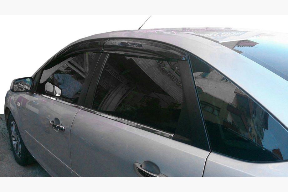 Ford Focus II 2008–2011 Raamdeflectoren SD/HB (4 stuks, Perflex Sport) Image
