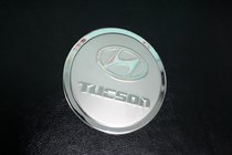 Hyundai Tucson JM 2004– RVS tankklep cover foto 4