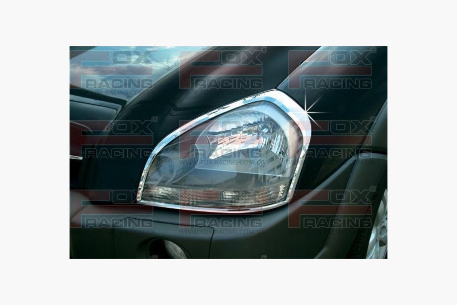 Hyundai Tucson JM 2004– Koplampranden (2 stuks, kunststof) Image