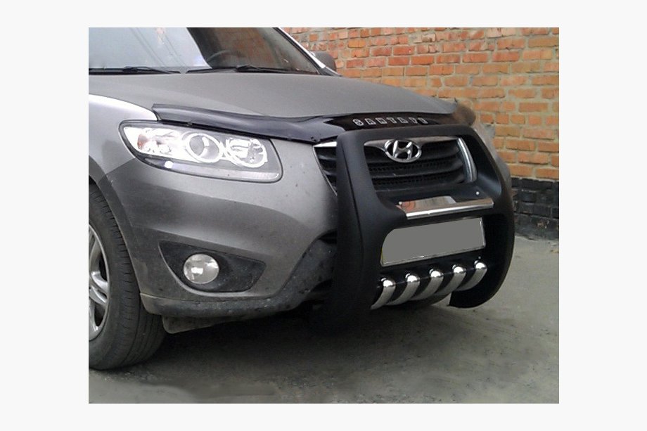 Hyundai Santa Fe 2 2006–2012 Bullbar (polyurethaan) Image