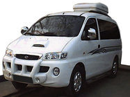 Hyundai H200, H1, Starex 1998–2007 Centrale lip met mistlampopeningen (spuitklaar) foto 1