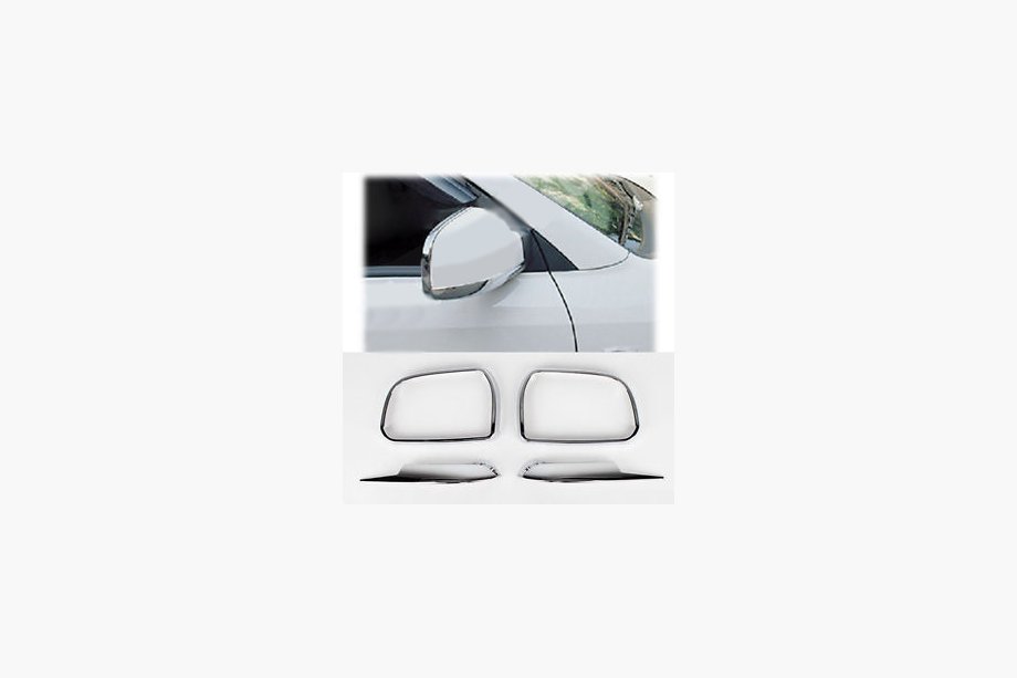 Hyundai Elantra (XD) 2000–2011 Spiegelomlijsting en bovenkap (kunststof) Image